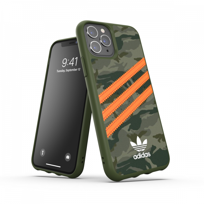 Ốp ADIDAS OR Moulded PU FW20 Camo Orange For iPhone 12/12Pro
