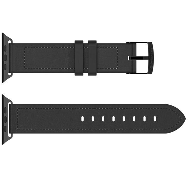 Dây đeo SwitchEasy (42/44/45mm) Hybrid Silicone-Leather For Apple Watch Series (1~7/ SE)