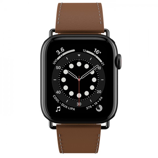 Dây đeo SwitchEasy (42/44/45mm) Classic Genuine Leather For Apple Watch Series (1~7/ SE)