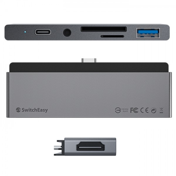 Cổng Chuyển Đổi SwitchDrive 6 in 1 USB-C HUB