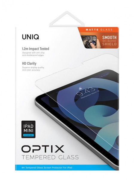 Kính Cường Lực UNIQ OPTIX Matte For Ipad Mini (6TH GEN)