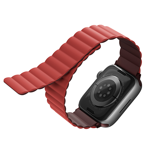 Dây đeo UNIQ Revix Reversible Magnetic Silicone Strap (38/40/41mm) For Apple Watch 1~8/ SE