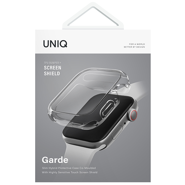 Ốp UNIQ Garde Hybrid With Screen Protection For Apple Watch Series 7 (42-44-45mm)