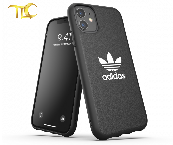 Ốp Adidas OR Moulded Case BASIC FW20 for iPhone 12/ 12Pro – đen  huyền bí