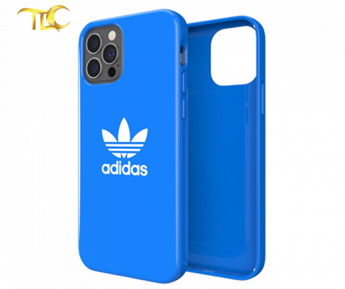 Ốp lưng Iphone 12/12 pro Adidas or moulded case basic FW20 – Blue