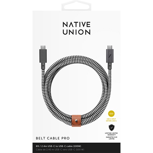 Dây Cáp Native Union BELT CABLE PRO (USB-C TO USB-C) 2.4m