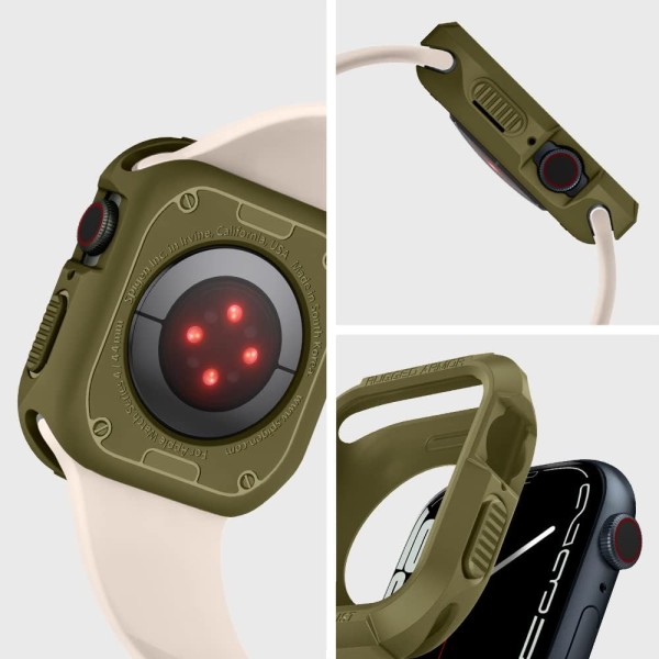 Ốp Spigen Rugged Armor For Apple Watch Series 4/5/6/7/SE (44/42/45mm)