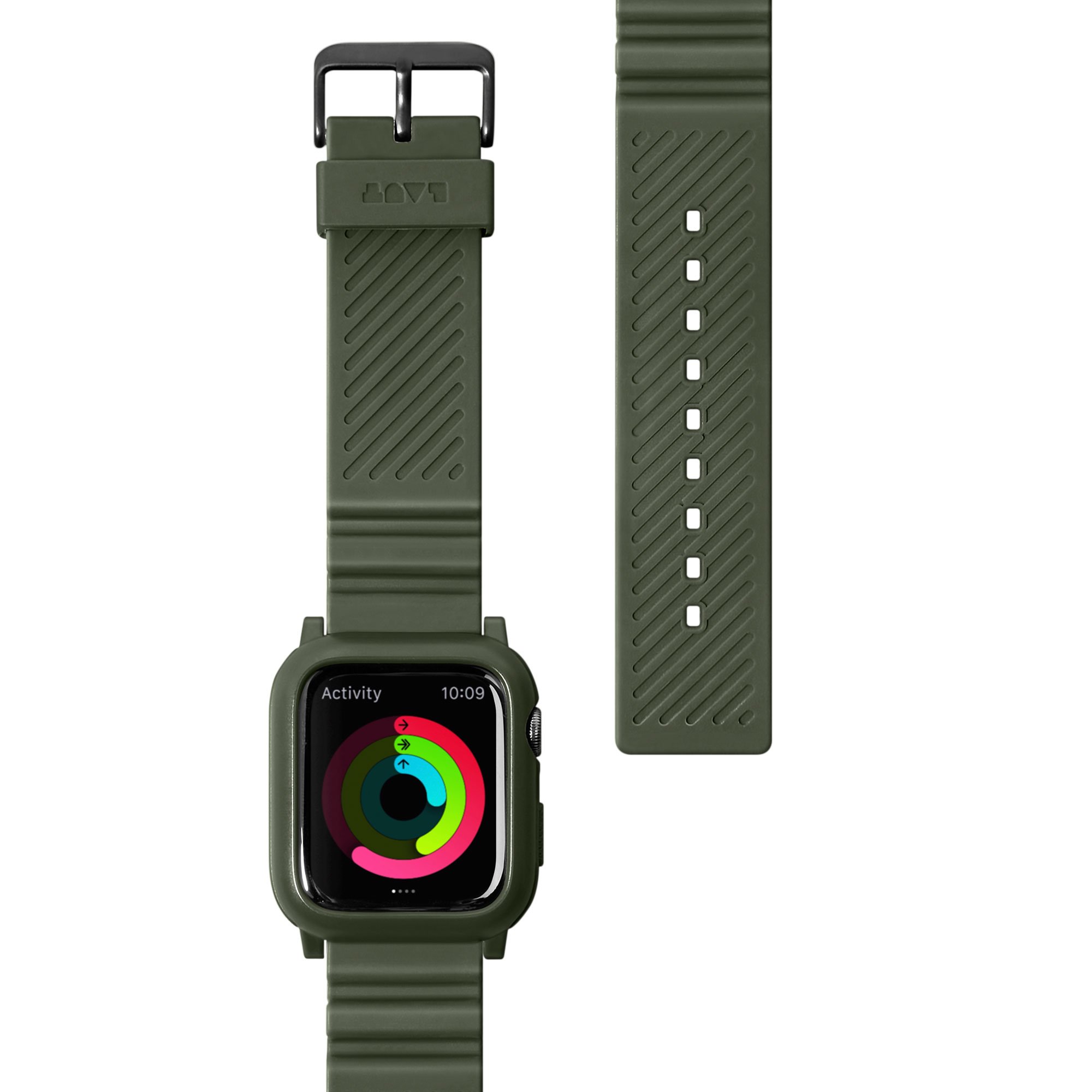 Ốp Kèm Dây đeo LAUT IMPKT cho Apple Watch  (42/44/45mm)  Series 1~7 & SE