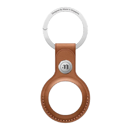 Vỏ Mazer Leather KeyRing For AirTag 