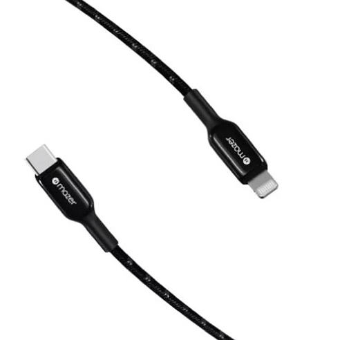 Combo Củ Sạc Mazer 33W và Dây Cáp Mazer USB-C to Lightning 1.25m