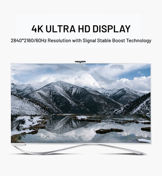 Dây Cáp Mazer UltraThin HDMI 4k (3.0M)