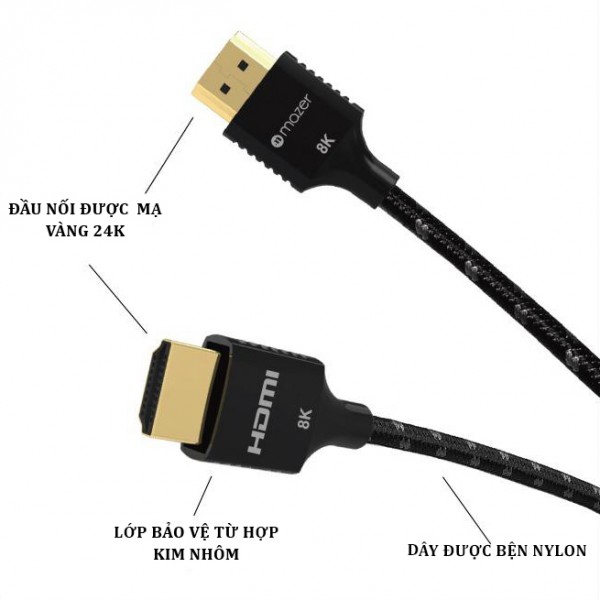 Dây Cáp Mazer Infinite Multimedia HDMI to HDMI 8K (2m)