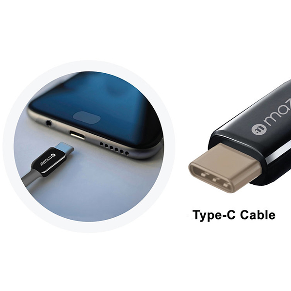 Dây Cáp Mazer Infinite.LINK 3 Pro Cable USB-A TO USB-C  1.25m