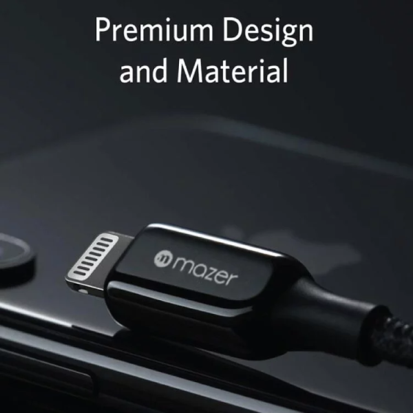 Dây Cáp Mazer Infinite.LINK Pro 3 Mfi certified USB-C to Lightning 1.25m