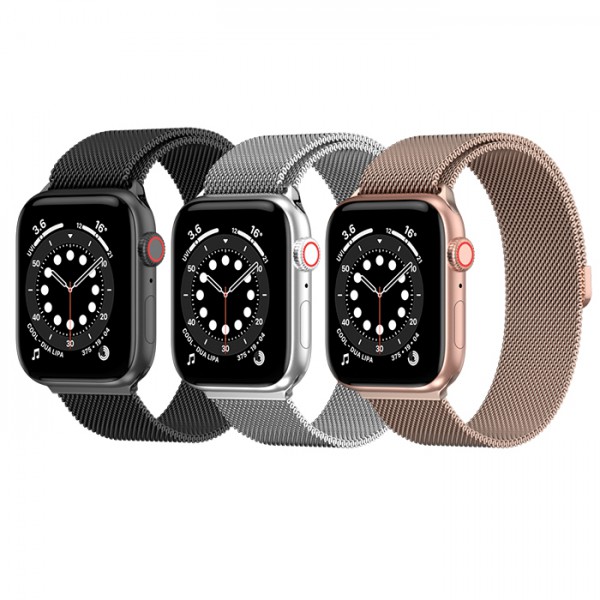 Dây đeo SwitchEasy (38/40/41mm) Mesh Stainless Steel For Apple Watch Series (1~7/ SE)