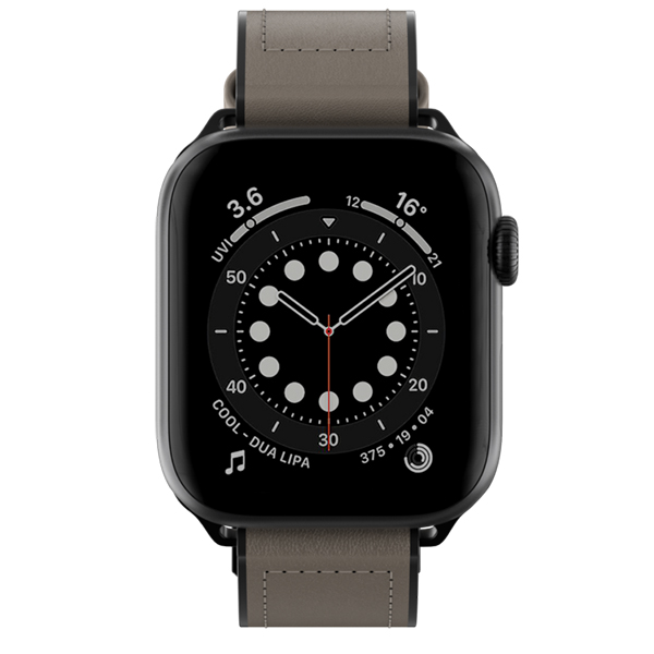 Dây đeo SwitchEasy (38/40/41mm) Hybrid Silicone-Leather For Apple Watch Series (1~7/ SE)