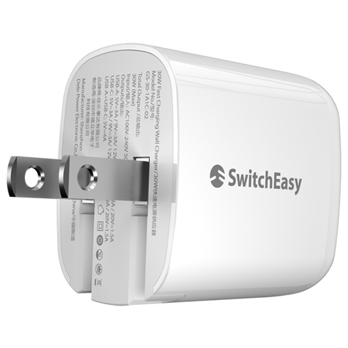 Củ sạc SwitchEasy PowerBuddy 30W Fast Charging Wall Charge