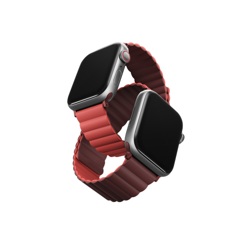 Dây đeo UNIQ Revix Reversible Magnetic Silicone Strap (38/40/41mm) For Apple Watch 1~8/ SE