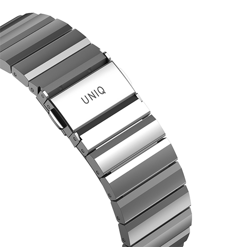 Dây Đeo UNIQ Strova Steel Link Band For Apple Watch  Series 1~8/ SE (44/42/45MM)