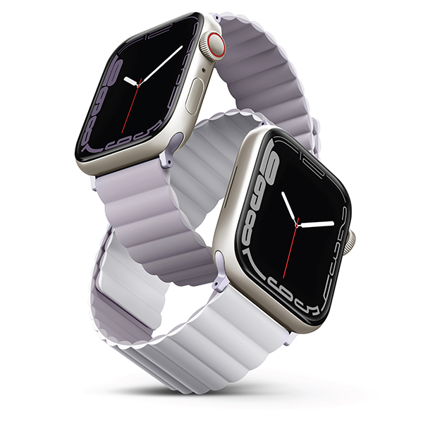 Dây đeo UNIQ Revix Reversible Magnetic Silicone Strap (49/45/42/44mm) For Apple Watch Series 1-8/SE