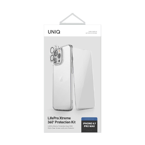 Ốp UNIQ Hybrid Lifepro Xtreme 360 (3in1) For Iphone 14 Pro Max 