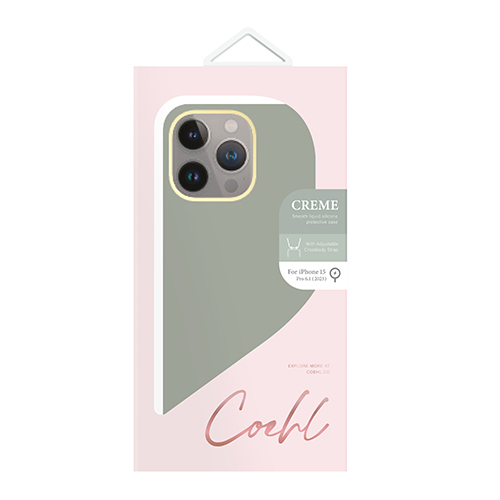 Ốp UNIQ Coehl Magnetic Charging Creme For iPhone 15 Pro