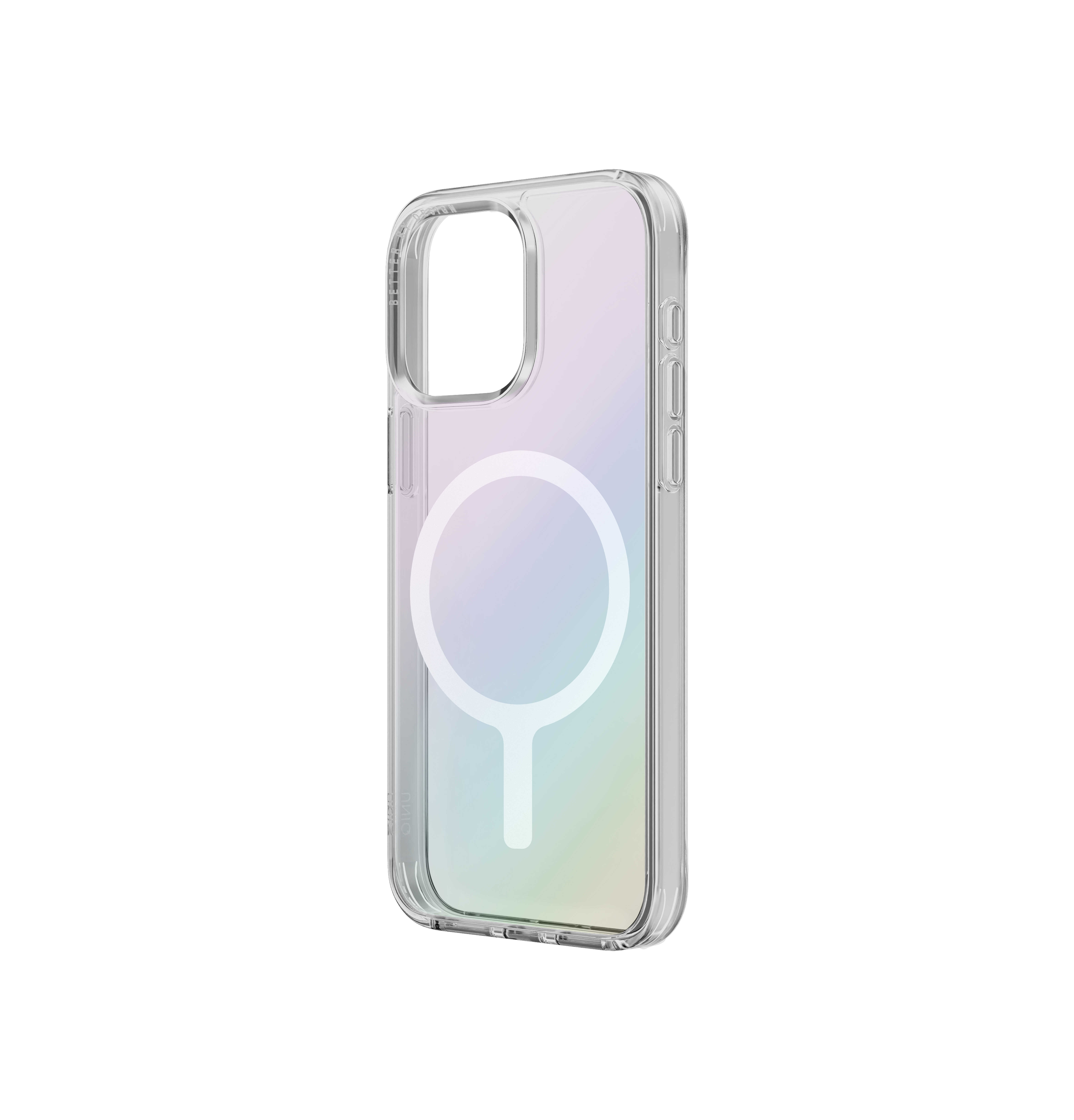 Ốp UNIQ Hybrid Magclick Charging LifePro Xtreme Iridescent For iPhone 15 Pro Max